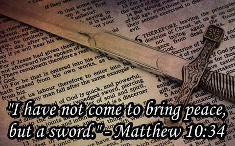 Matthew 10:34